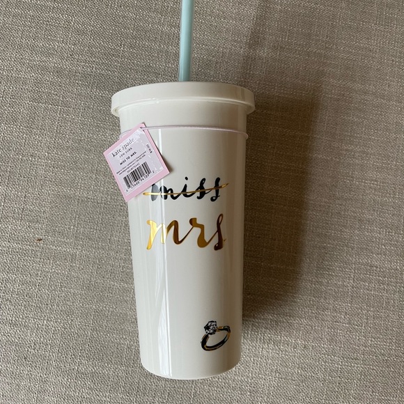 kate spade Other - “Miss to Mrs” Kate Spade cup